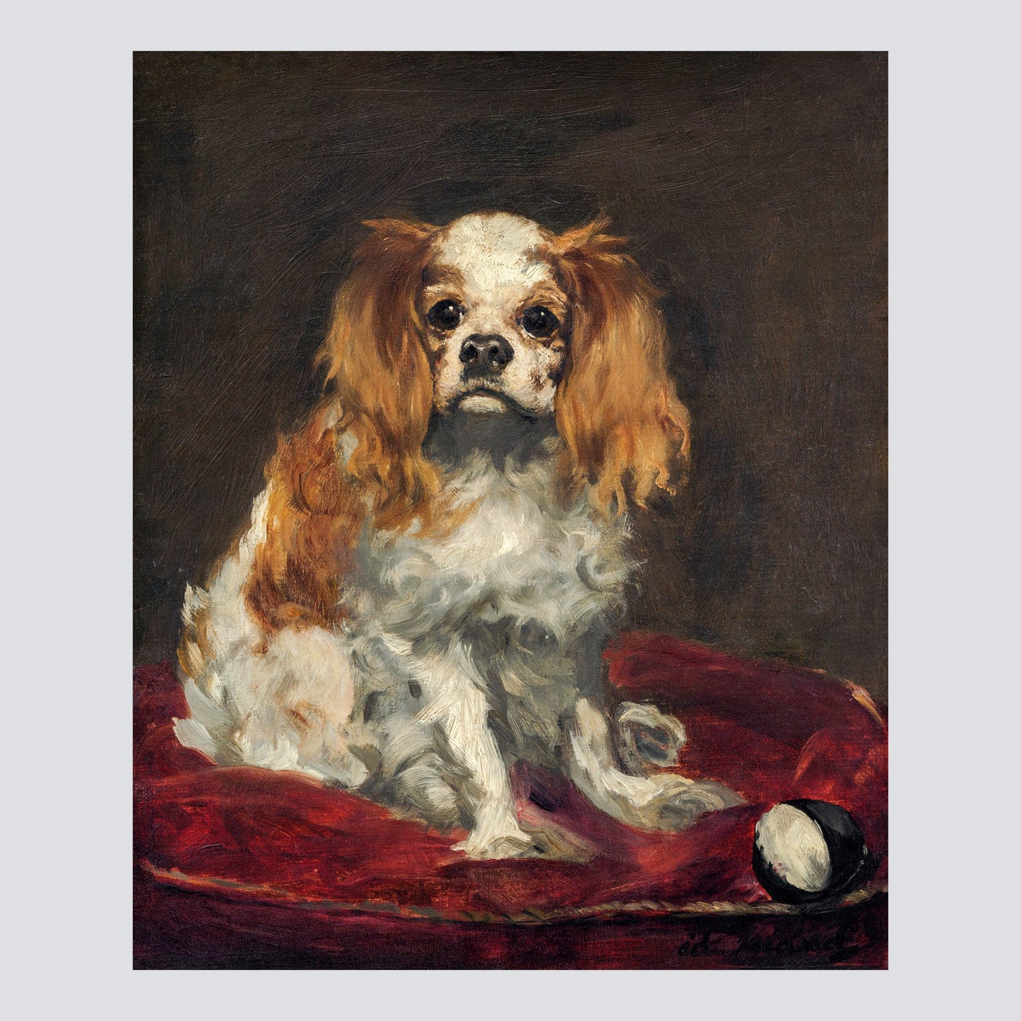 A King Charles Spaniel (c. 1866) - Milisima Studio