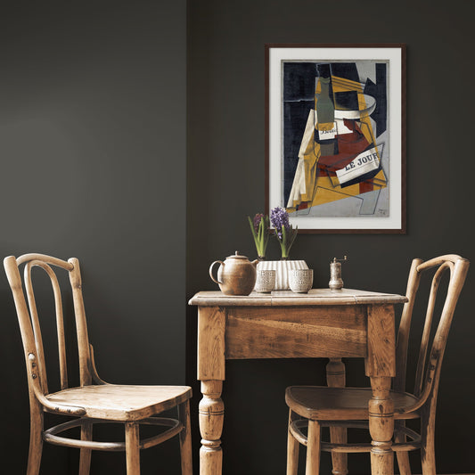 Bottle and Fruit Dish (1916) - Milisima Studio