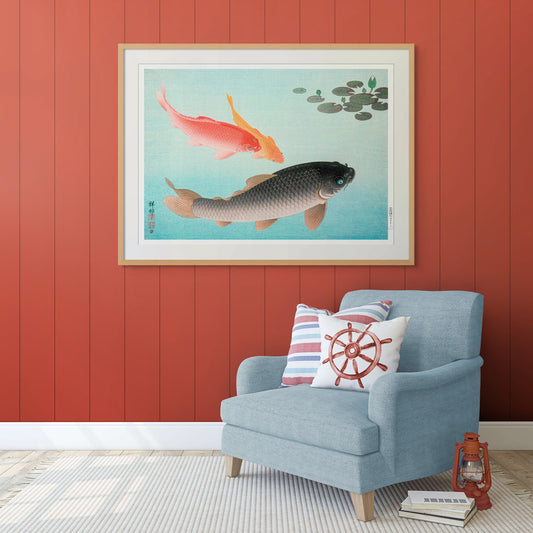 Common and Golden Carp (1935) - Milisima Studio