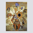 Vase étrusque à fleurs (1900-1910)