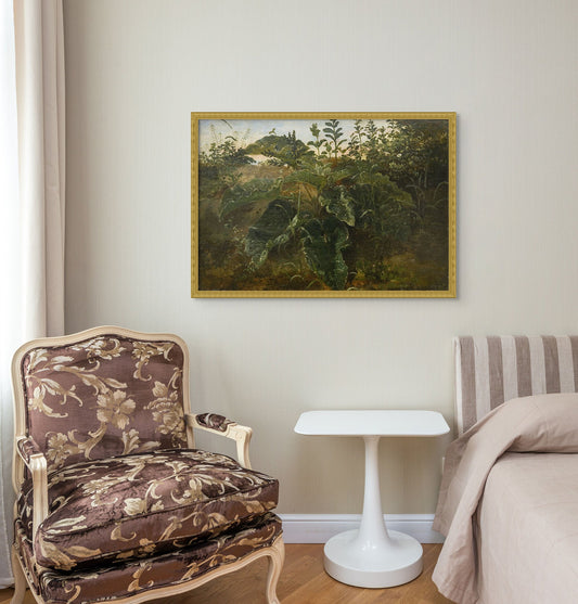 Foreground Study with Dock Leaves (1846) - Milisima Studio