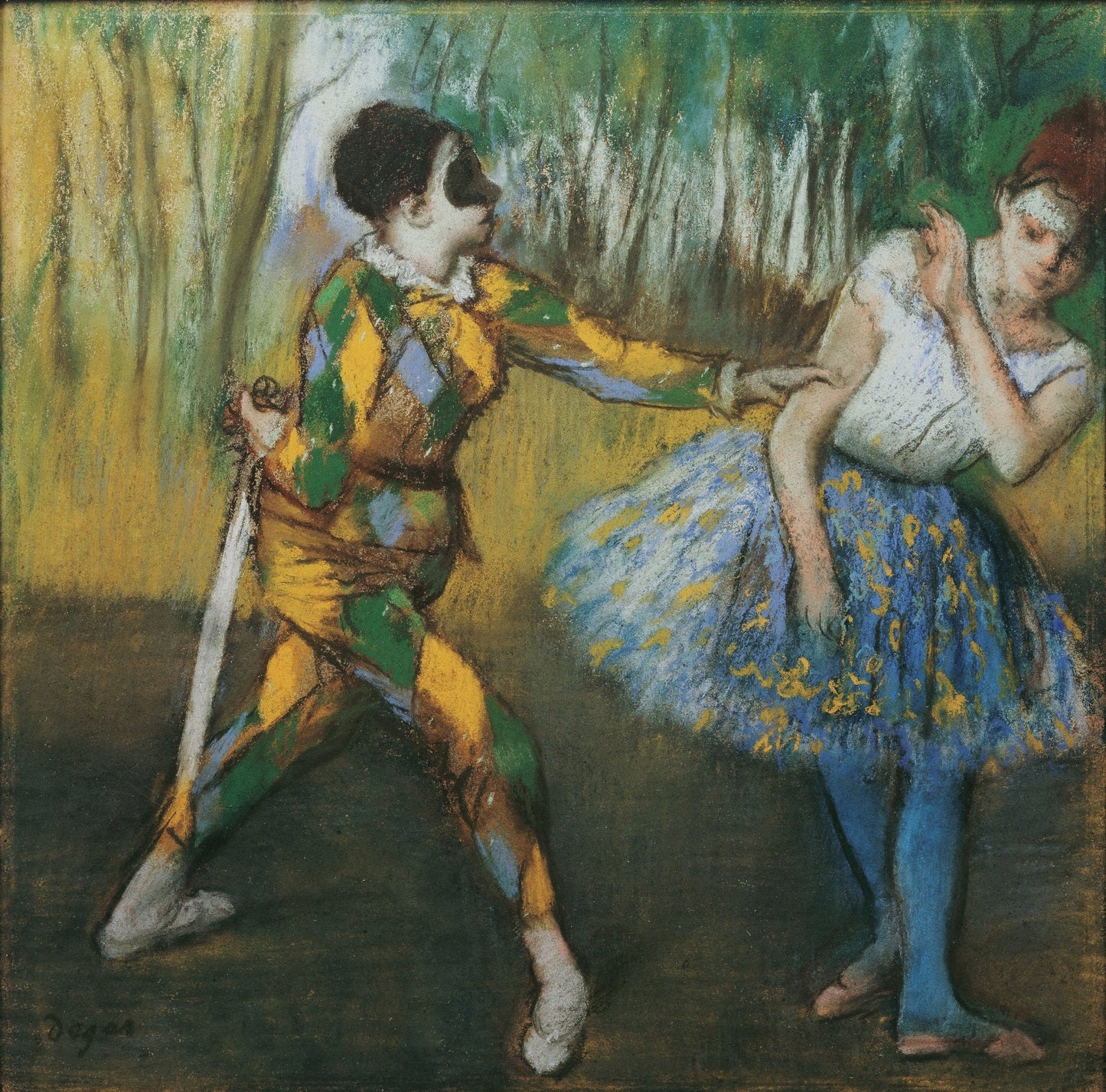 Harlekin Und Colombine (1886) - Milisima Studio
