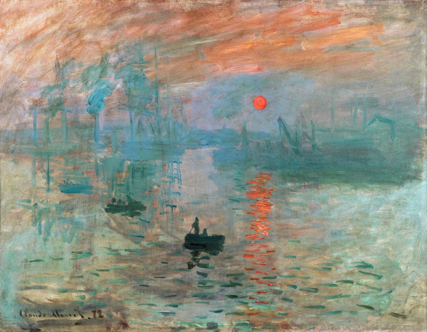 Impression, Sunrise (1872) - Milisima Studio