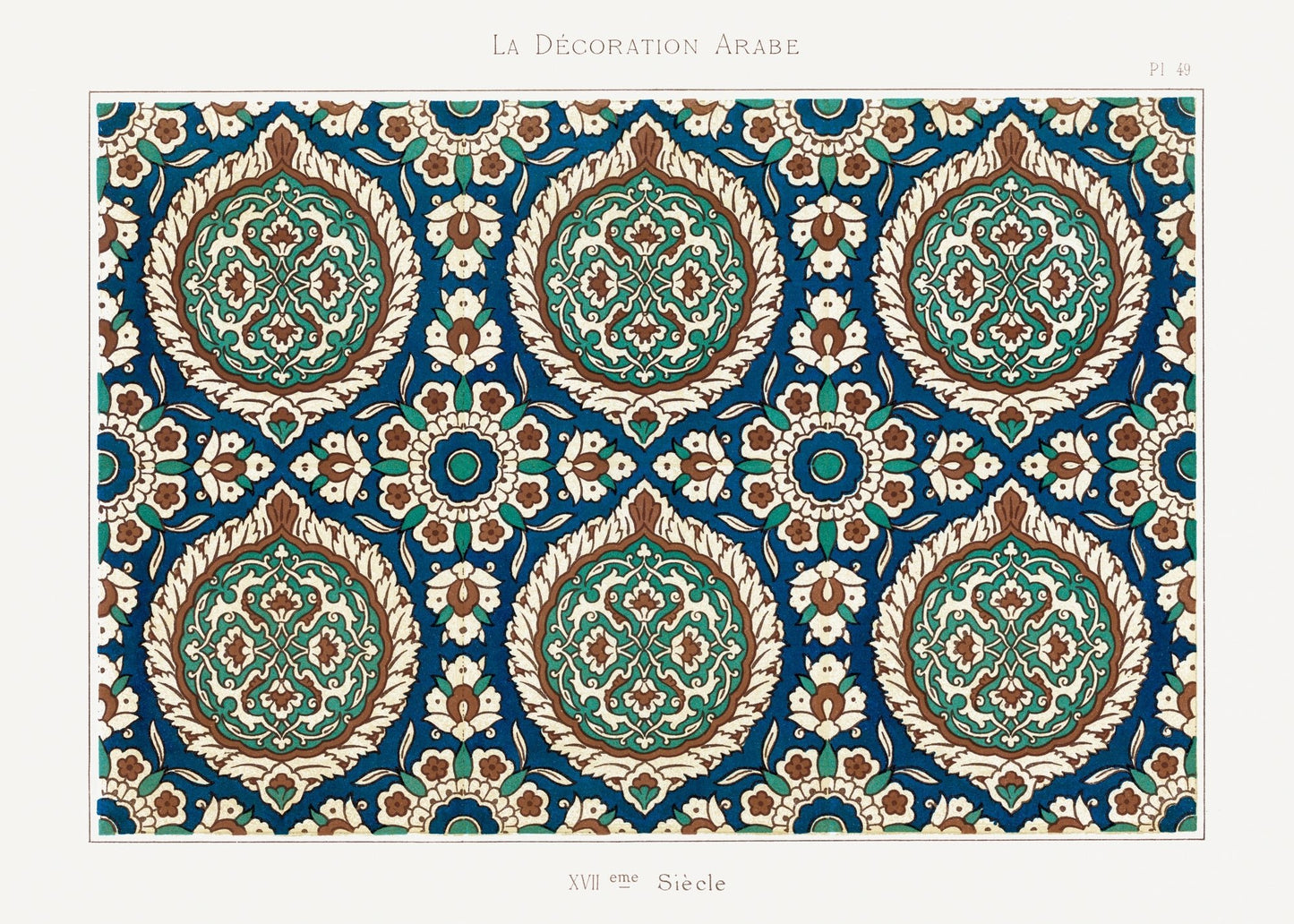 La Decoration Arabe No.49 (1885) - Milisima Studio