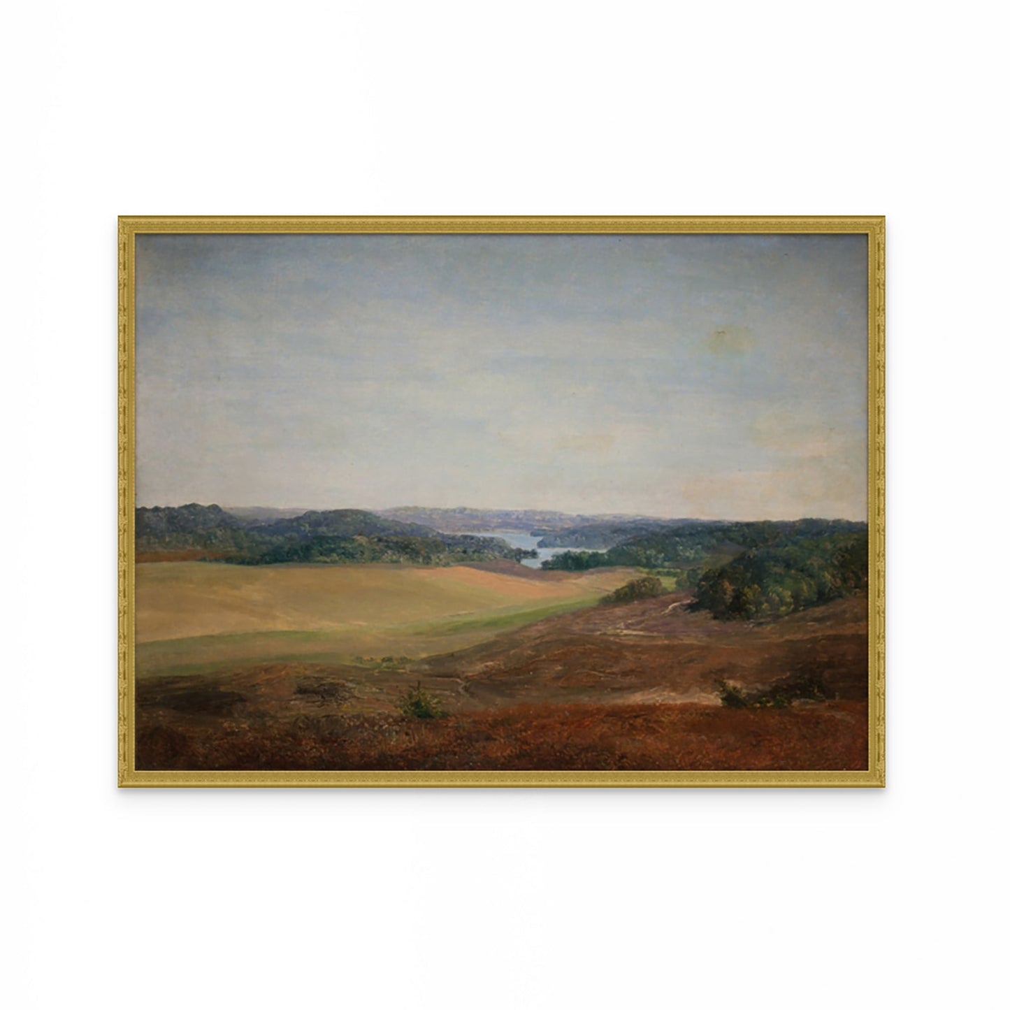 Landscape near Silkeborg, Jutland (1836–1839) - Milisima Studio
