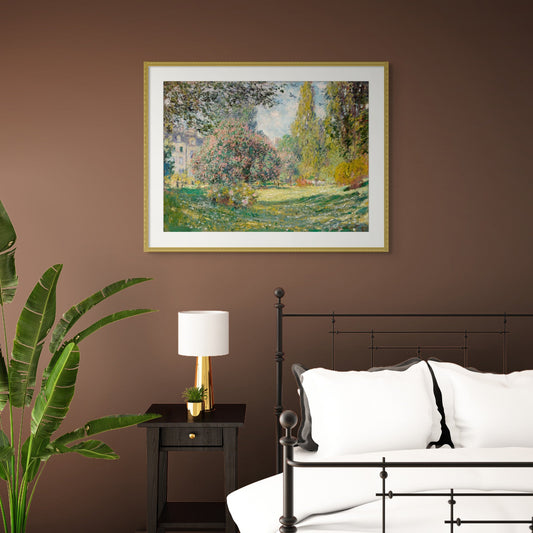 Landscape: The Parc Monceau (1876) - Milisima Studio