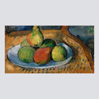 Assiette de fruits sur une chaise (vers 1879-1880)