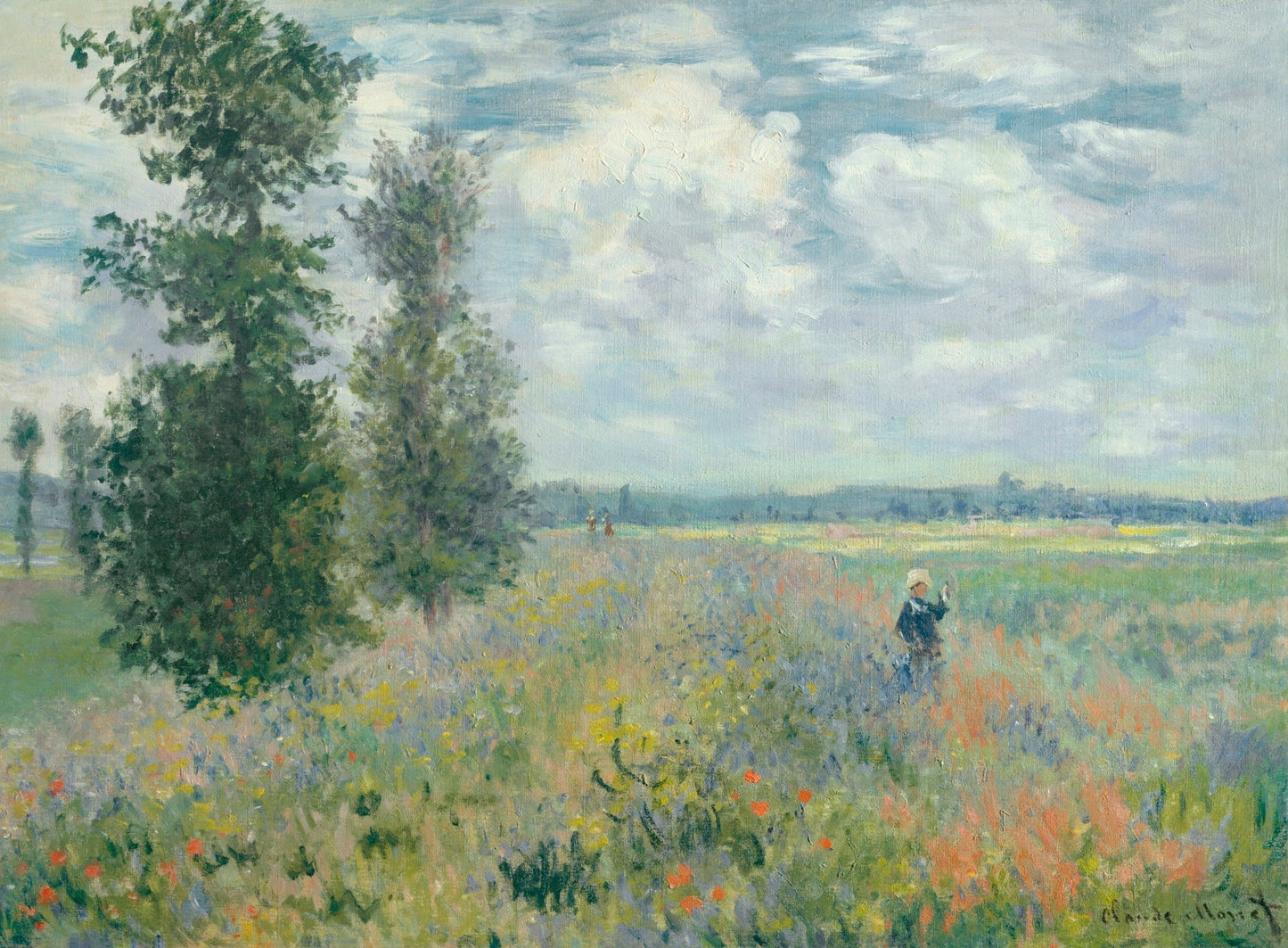 Poppy Fields near Argenteuil (1875) - Milisima Studio