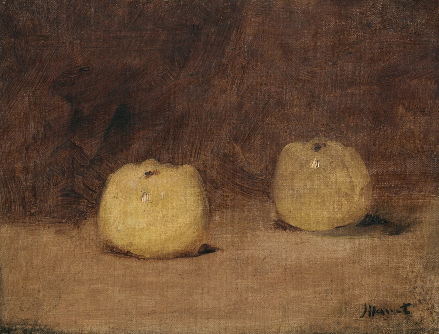 Still Life with Two Apples (ca. 1880) - Milisima Studio
