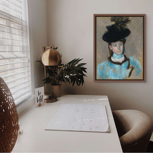 The Black Hat (c. 1890) - Milisima Studio