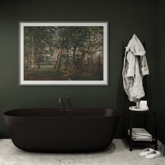 The Deer Park North of Copenhagen (1844) - Milisima Studio