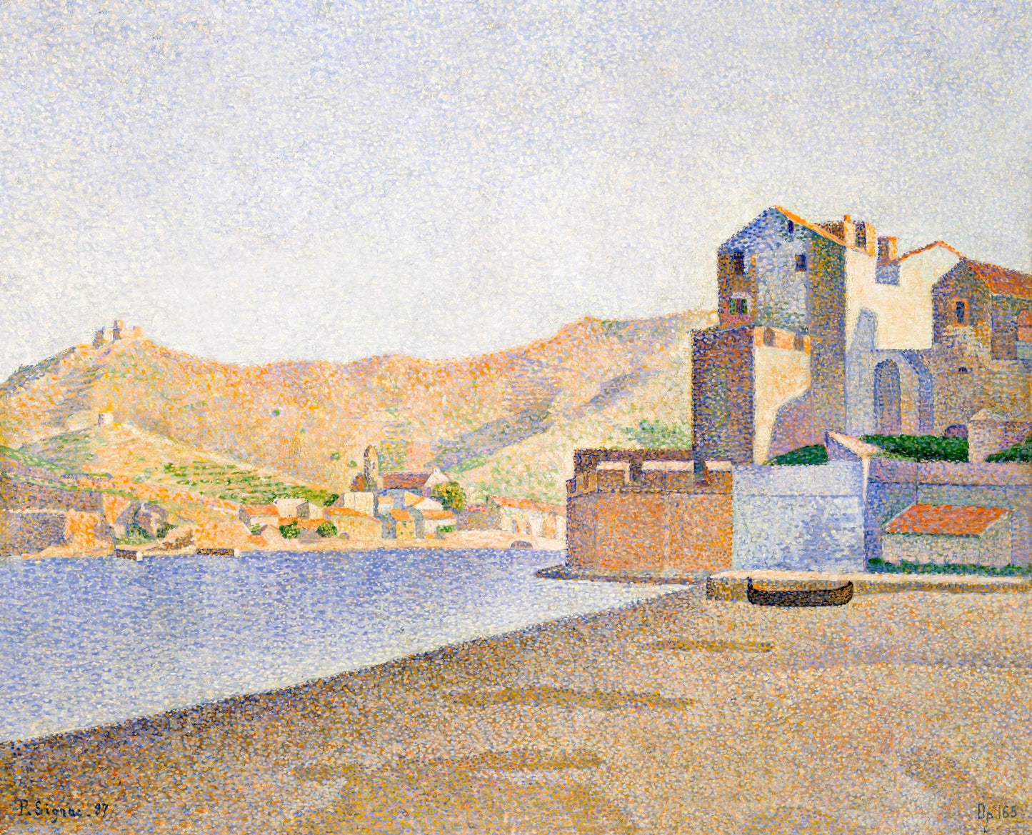 The Town Beach, Collioure, Opus 165 (1887) - Milisima Studio