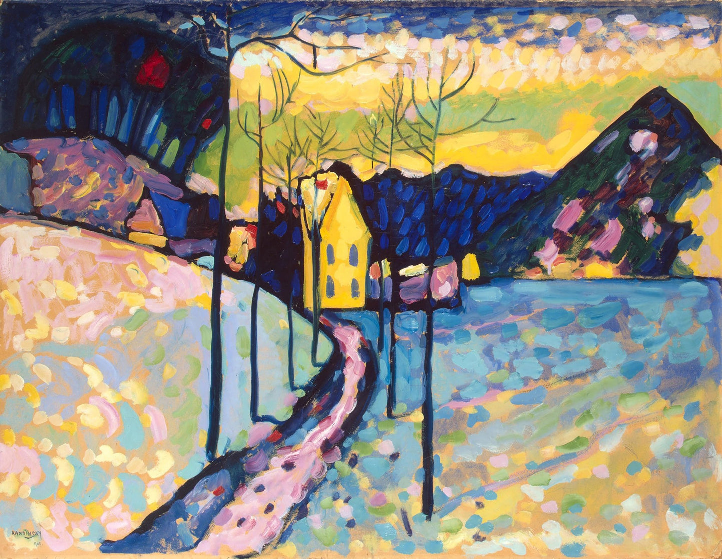 Winter Landscape (1909) - Milisima Studio