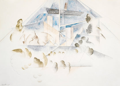 Bermuda, Masts and Foliage (1917) - Milisima Studio