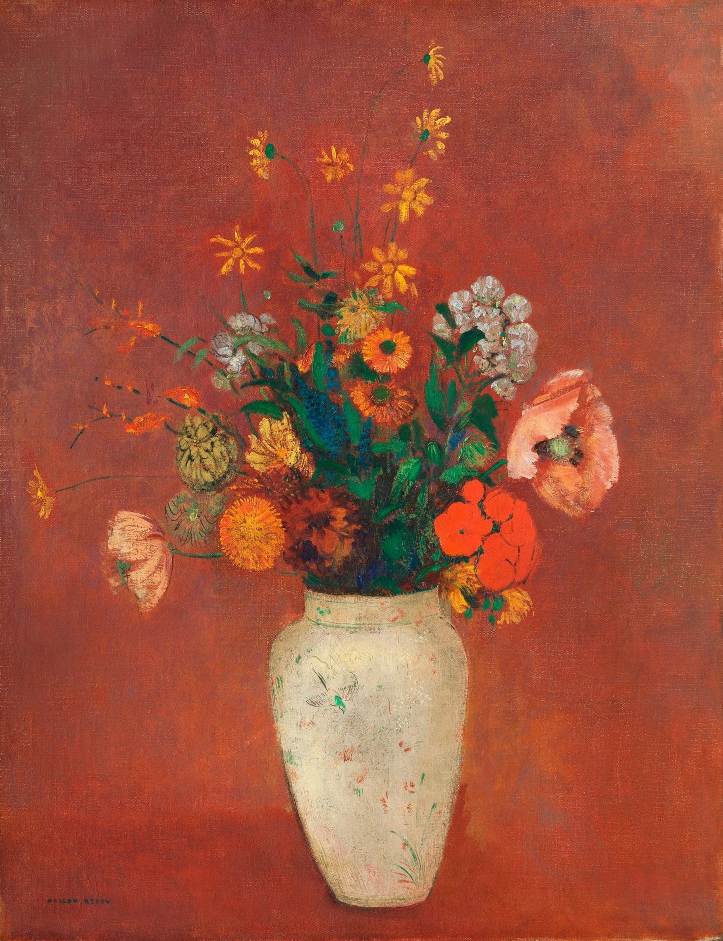 Bouquet in a Chinese Vase (1912 - 14) - Milisima Studio