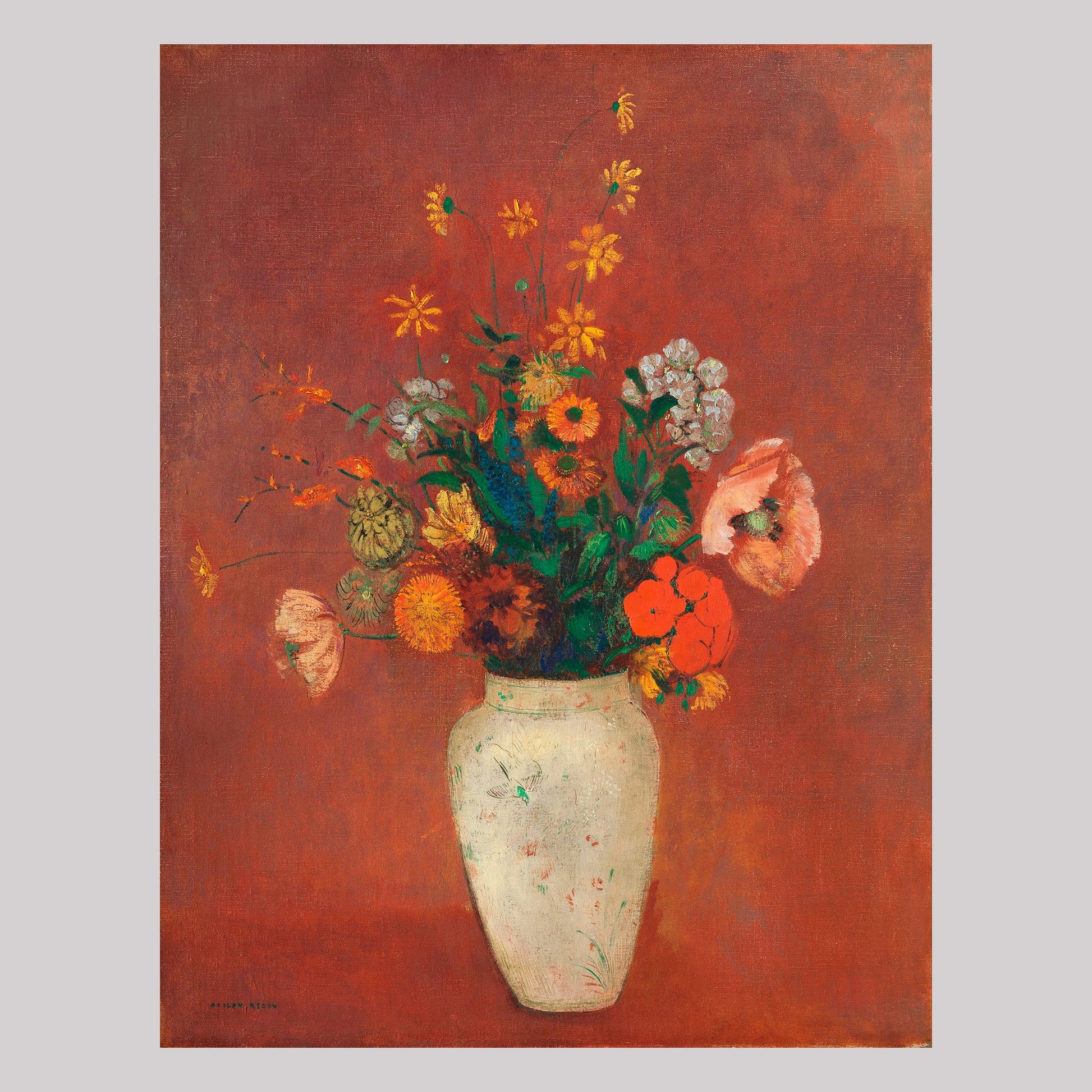 Bouquet in a Chinese Vase (1912 - 14) - Milisima Studio