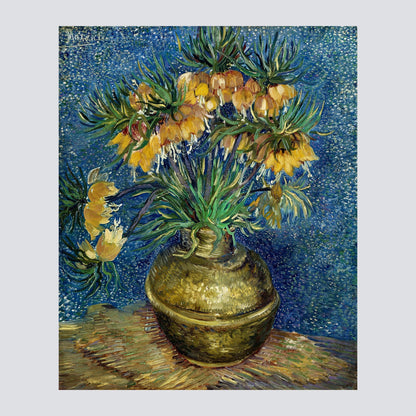 Imperial Fritillaries in a Copper Vase (1887) - Milisima Studio