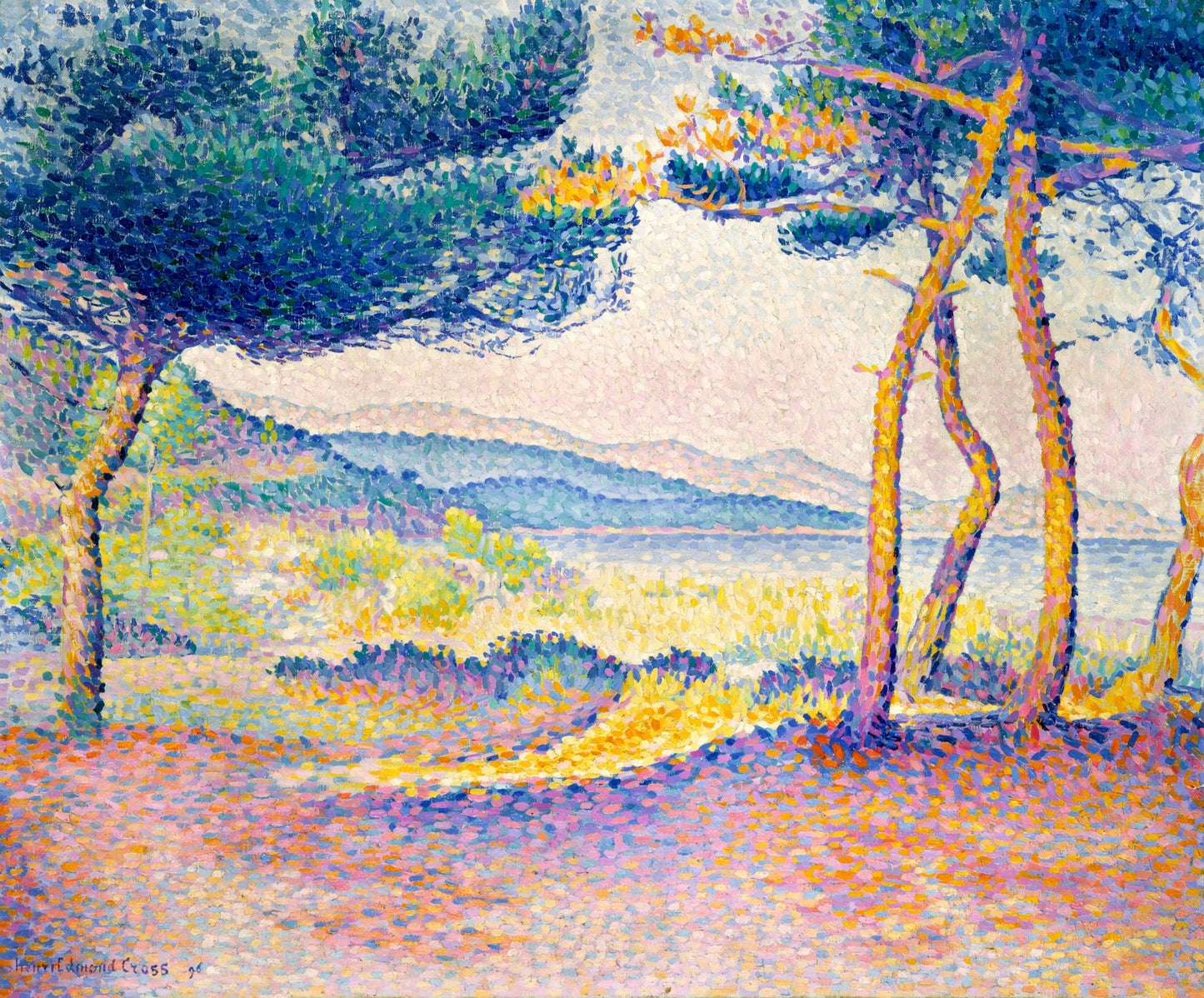 Pines Along the Shore (1896) - Milisima Studio