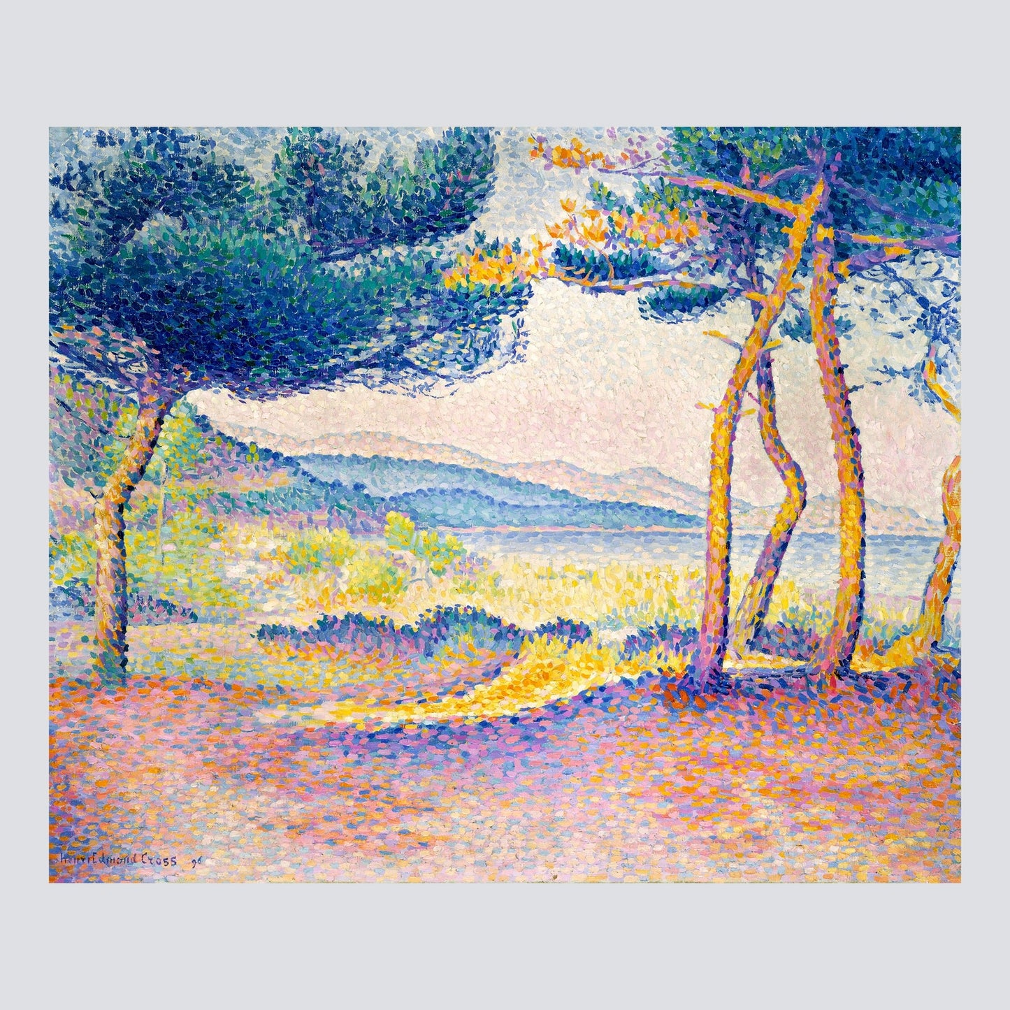 Pines Along the Shore (1896) - Milisima Studio