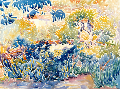 The Artist's Garden at Saint - Clair (1904–1905) - Milisima Studio