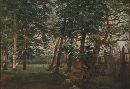 The Deer Park North of Copenhagen (1844) - Milisima Studio