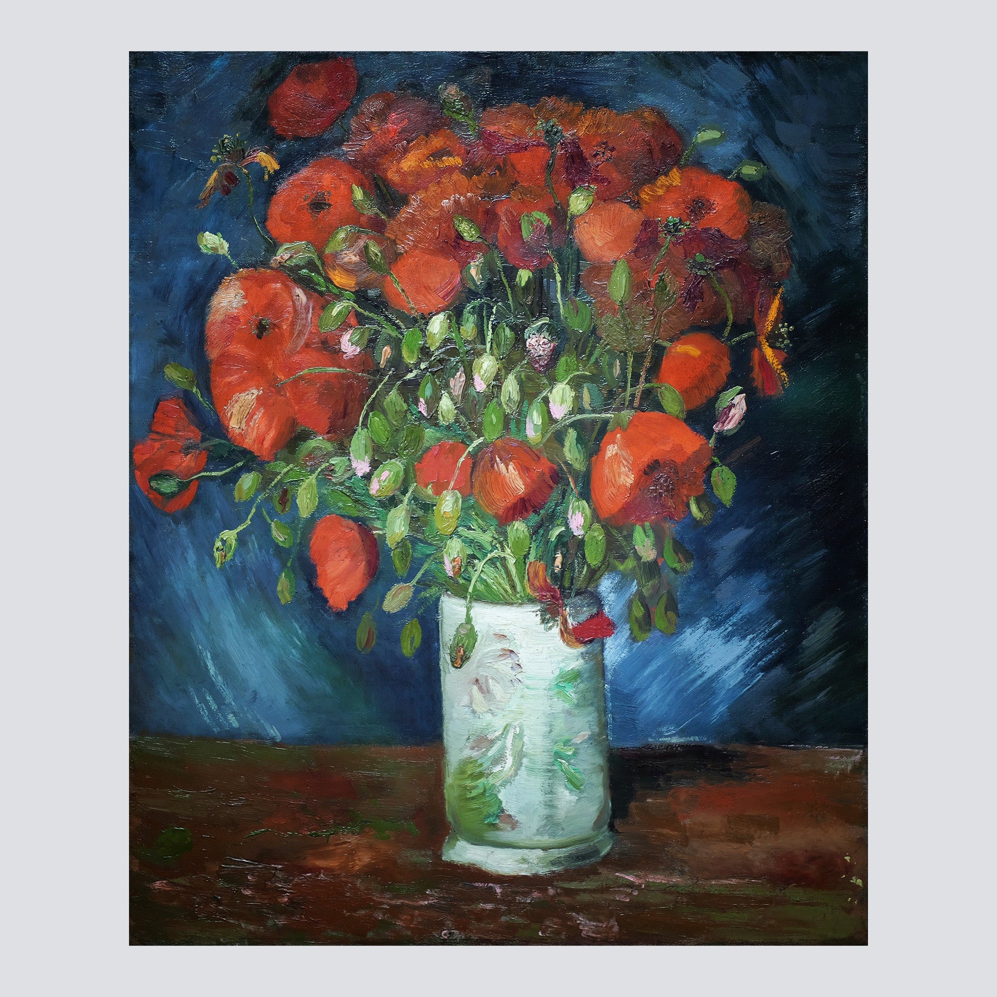 Vase with Poppies (1886) - Milisima Studio