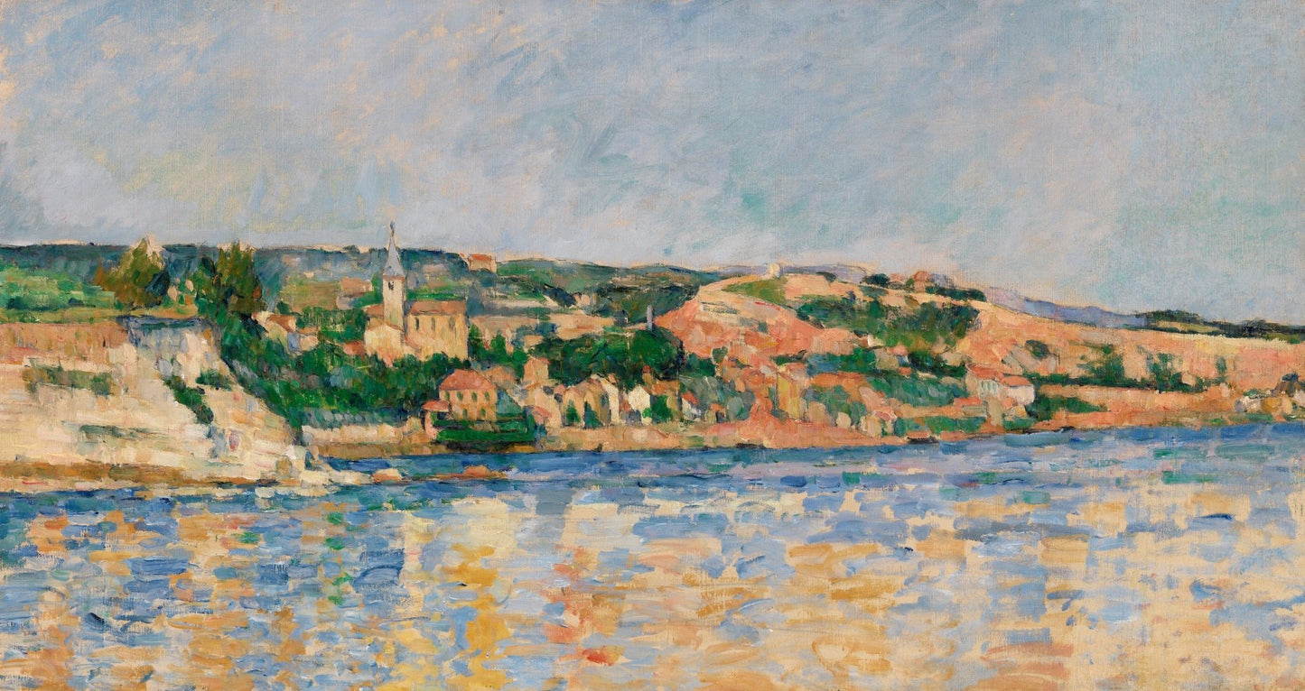 Village at the Water's Edge (ca. 1876) - Milisima Studio